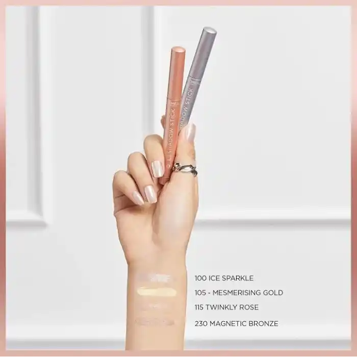 LOreal Paris Le Shadow Stick Göz Farı - 115 Twinkly Rose