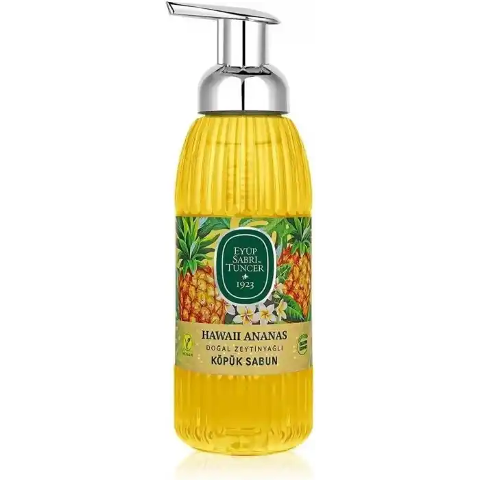Eyüp Sabri Tuncer Doğal Zeytinyağlı Köpük Sabun Hawaii Ananas 500 Ml