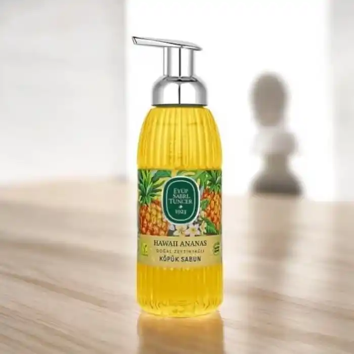 Eyüp Sabri Tuncer Doğal Zeytinyağlı Köpük Sabun Hawaii Ananas 500 Ml