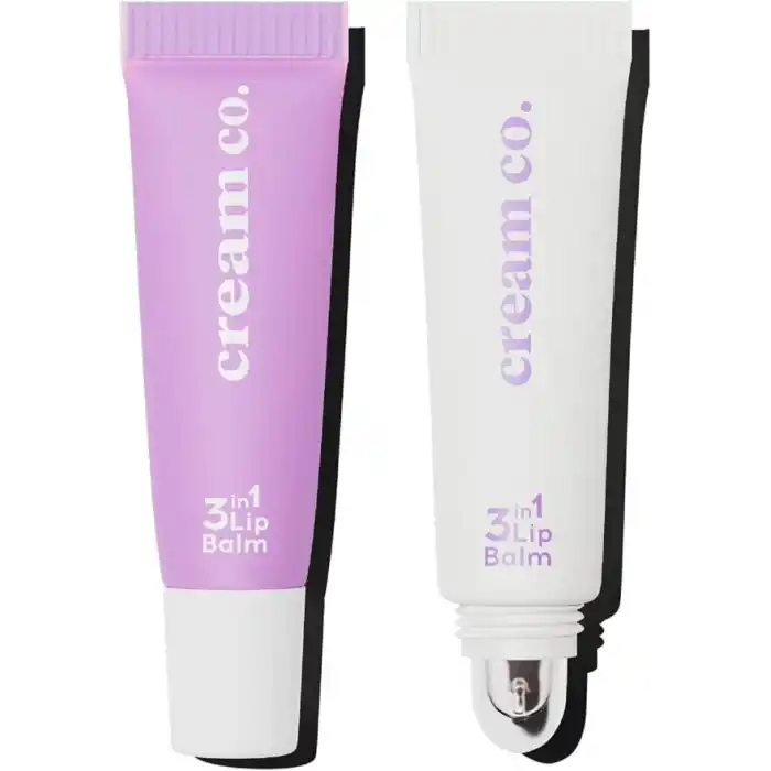 Cream Co. Nemlendirici Parlatıcı 3in1 Lip Balm, Dudak Bakım, Original Şeffaf, Hyaluronik Asit Seramid
