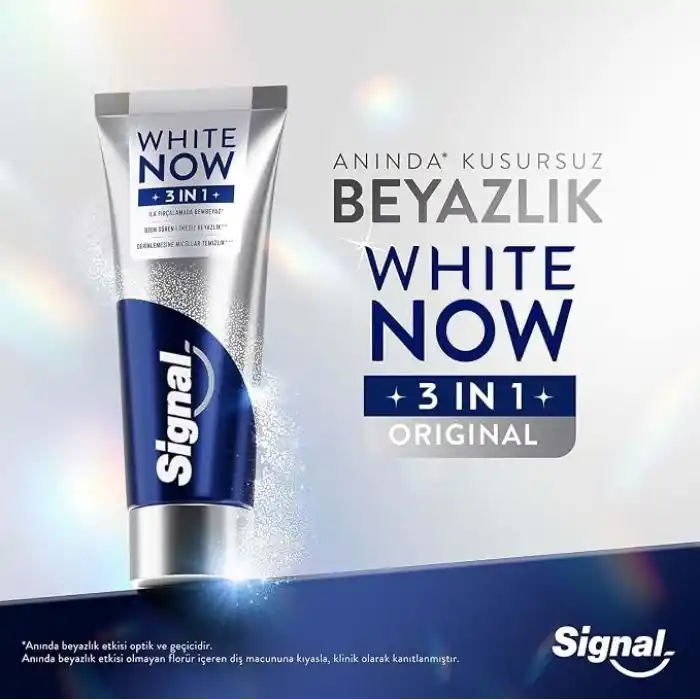 Signal White Now 3in1 Original Diş Macunu