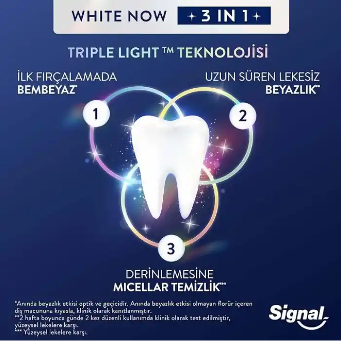 Signal White Now 3in1 Original Diş Macunu