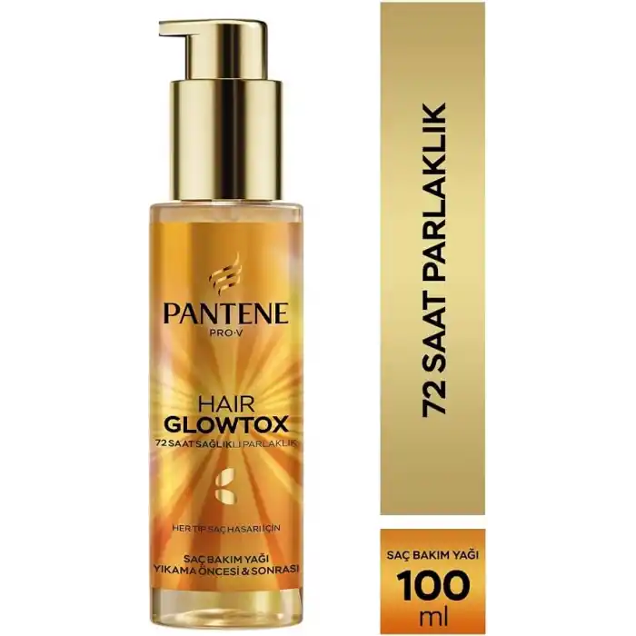 Pantene Glowtox Saç Bakım Yağı 100 ml