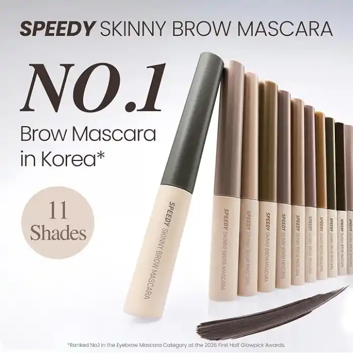 Peripera Renklendirici ve Sabitleyici Kaş Maskarası Speedy Skinny Brow Mascara 01 Cool Gray
