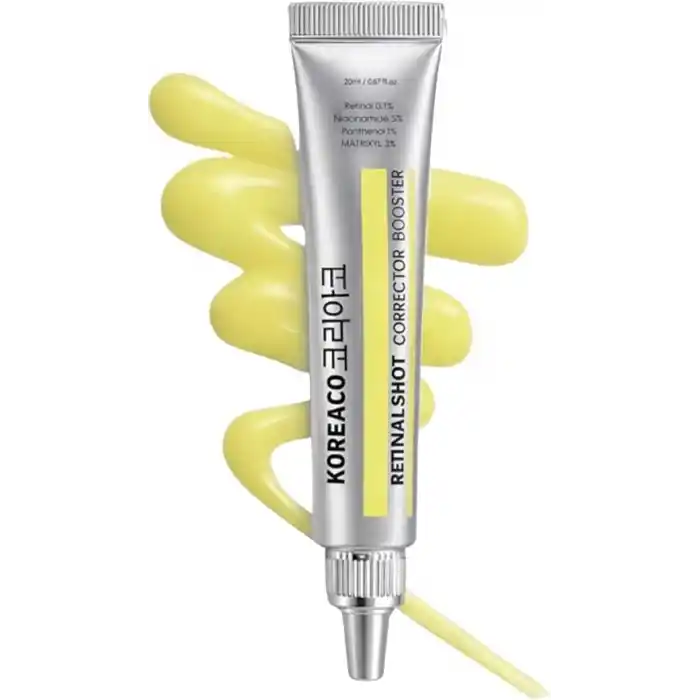 Koreaco Retinal (%0,1) Shot Corrector Booster Krem 20 ml | Niacinamide%5 Pantehnol%1 Matrixyl%3