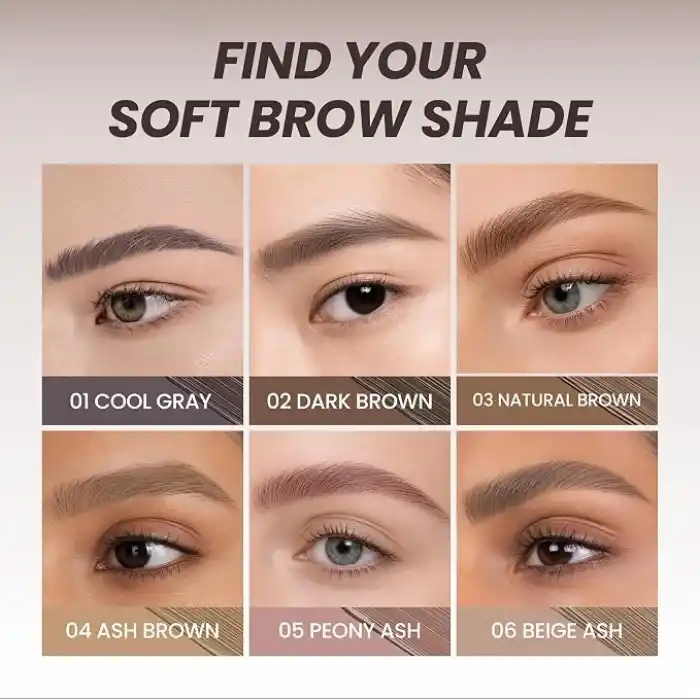 Peripera Renklendirici ve Sabitleyici Kaş Maskarası Speedy Skinny Brow Mascara 01 Cool Gray
