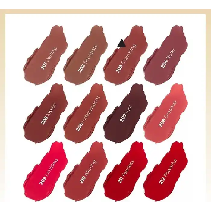 Note Cosmetics Iconic Sheer Lipstick 203 Charming Nemlendirici Parlak Ruj, Nude