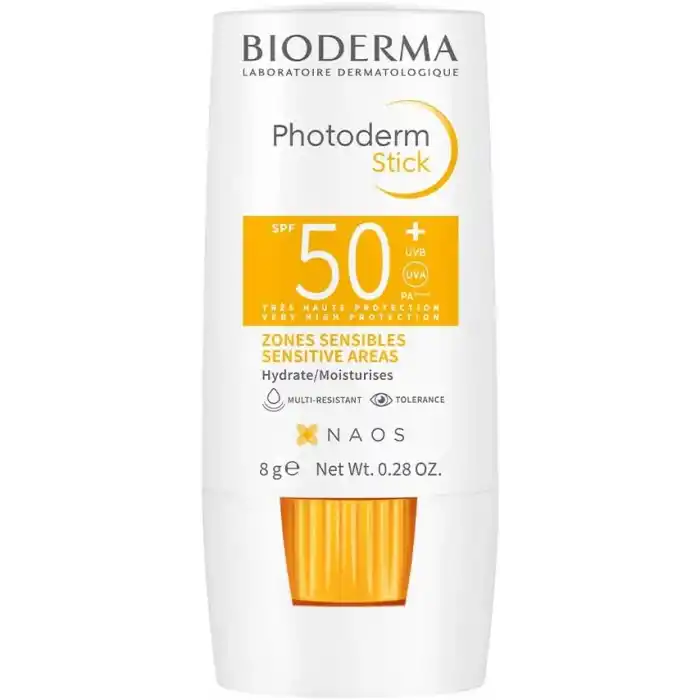 Bioderma Photoderm Stick SPF50+ Göz Çevresi, Dudak, Hassas Bölgeler Çok Yüksek Korumalı Stick Güneş Koruyucu 8 gr