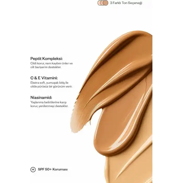 Kremi ALL IN ONE BB CREAM Light · SPF 50+ · Yüksek Kapatıcılık · Nemlendirici Ton Eşitleyici · Suya Dayanıklı · 50 ml