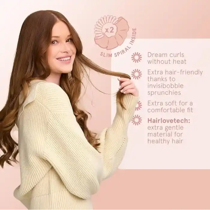 Invisibobble Gift Set Handle With Curl 3 Adet Saç Şekillendirici Set