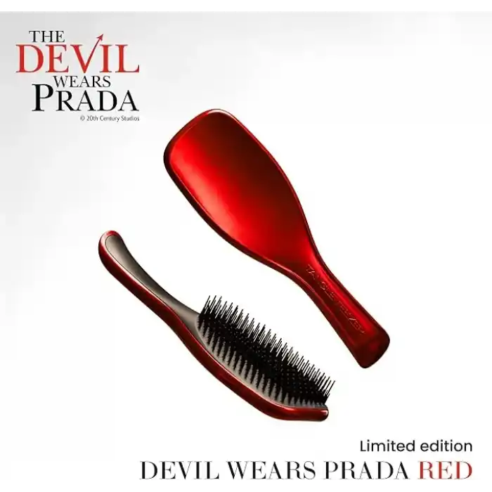 Tangle Teezer The Devil Wears Prada The Ultimate Detangler Kırmızı Chrome Saç Fırçası Tarak