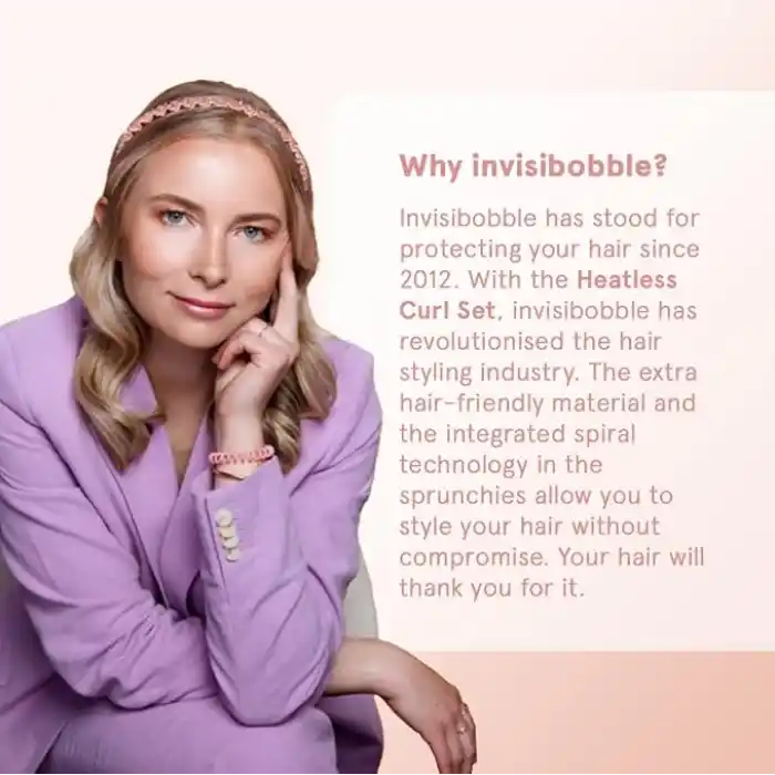 Invisibobble Gift Set Handle With Curl 3 Adet Saç Şekillendirici Set