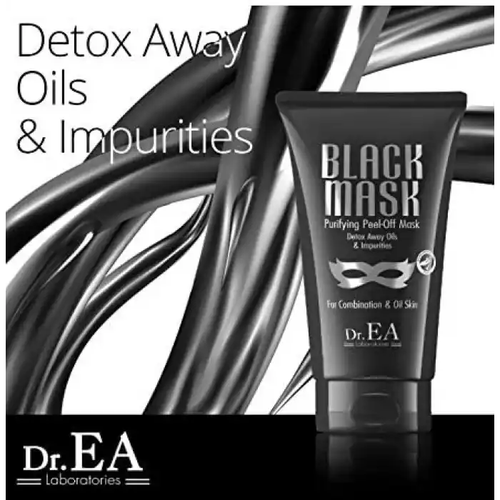 Dr. EA Laboratories Soyulabilir Siyah Maske - Siyah Nokta Ve Sivilce Karşıtı 75ml