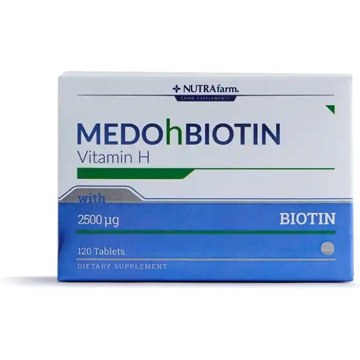 Dermoskin Medohbiotin 2,5 Mg. 120 Tablet 1 Paket (1 x 14.4 g)