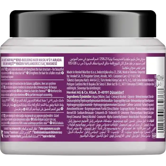 Gliss Full Hair Wonder Saç Dökülme Karşıtı Saç Maskesi 400 ml