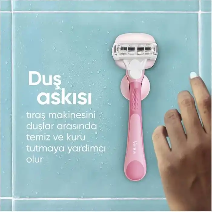 Gillette Venus ComfortGlide Sugarberry Kokulu Miami Kadın 5 Bıçaklı Tıraş Makinesi