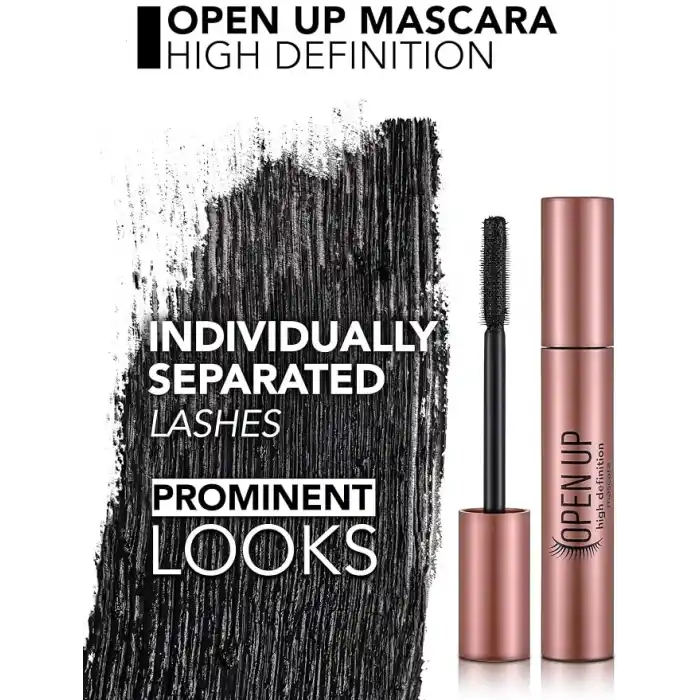 Flormar Tek Tek Ayıran Maskara (Siyah) - Open Up HD Mas. - 001-8682536058346