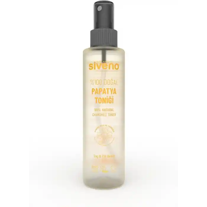 Siveno%100 Doğal Papatya Suyu Aydınaltma Etkili Arındırıcı Rahatlatığı Saç ve Cilt Toniği 150 ml