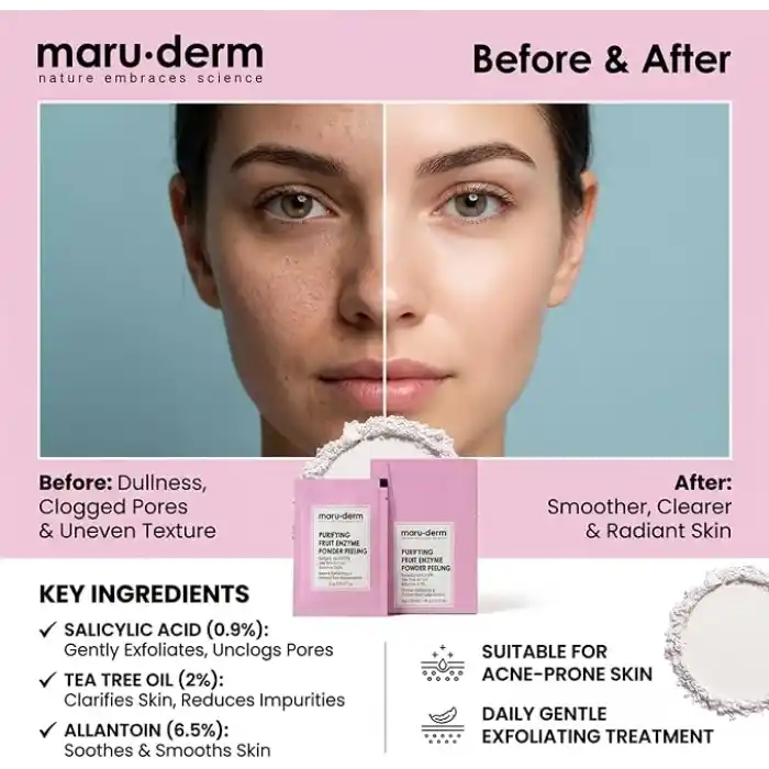 Maruderm Arındırıcı Meyve Enzimli Pudra Peeling 60 g