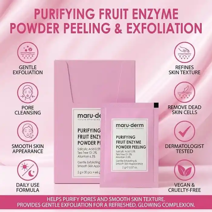 Maruderm Arındırıcı Meyve Enzimli Pudra Peeling 60 g
