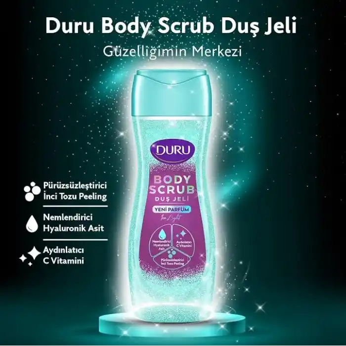 Duru Body Scrub Duş Jeli Ice Light 450 Mililitre