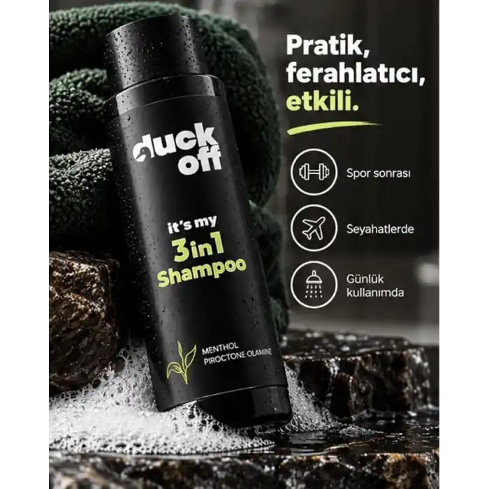 Duck Off 3ü 1 Arada Şampuan 400 ml
