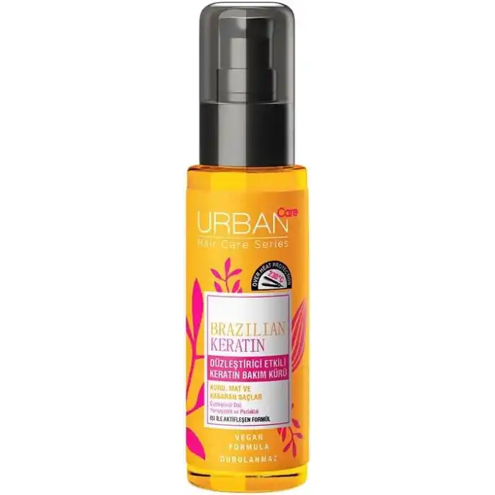 Urban Care Brazilian Keratin Yoğun Saç Bakım Serumu, 75 ml