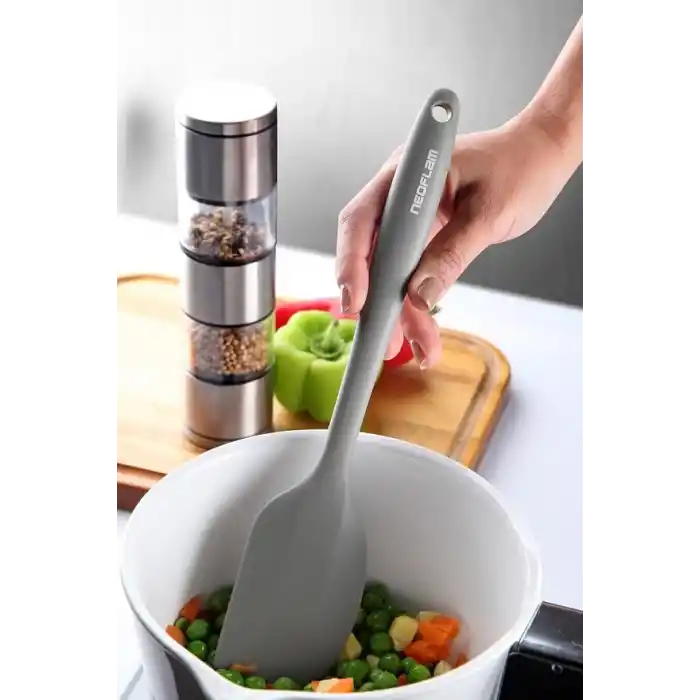 Neoflam Silikon Spatula Gri