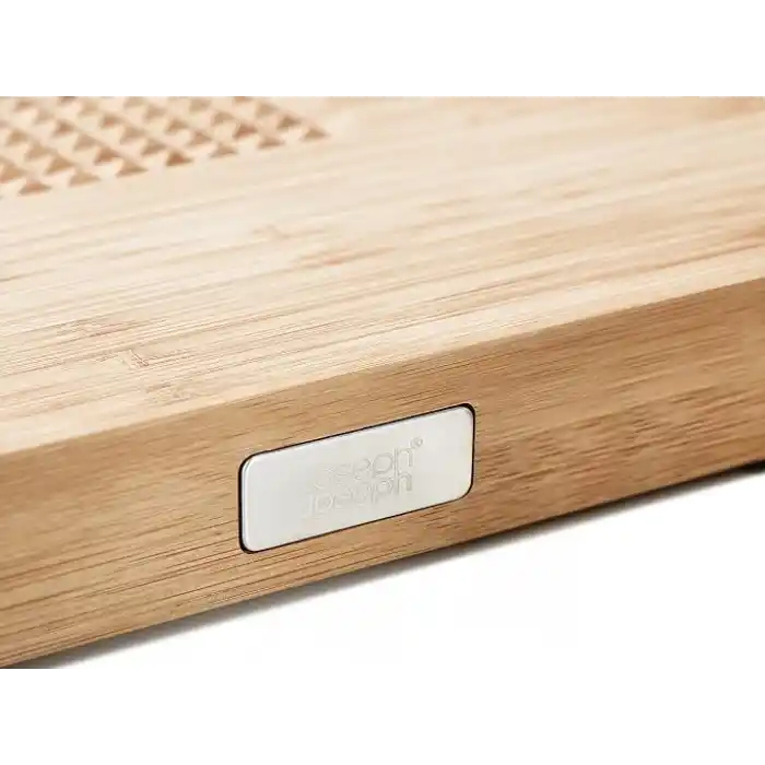 Joseph Joseph Cut&Carve Plus Büyük Bambu Kesme Tahtası, Bambu