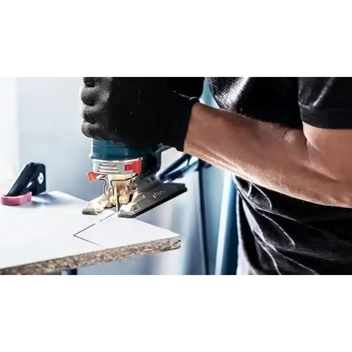 Bosch Professional 3x EXPERT ‘Hardwood 2-side clean’ T 308 BF Dekupaj Testere Bıçakları (Plastik kaplı levhalar, Multipleks levha, Uzunluk 117 mm, Aksesuar Dekupaj Testeresi)