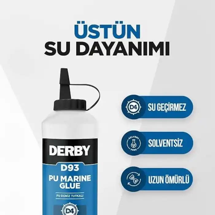 Derby D93 Deniz Tutkalı - Bal Köpüğü - 500g