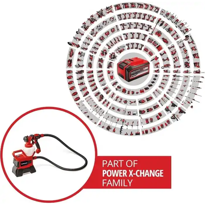Einhell Akülü Sprey Boya Tabancası TE-SY 18/90 Li-Solo 4260040