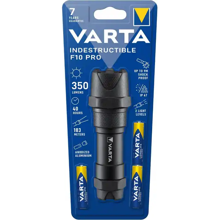 Varta 18710 Indestructible F10 Pro 6W Led Fener 3AAA