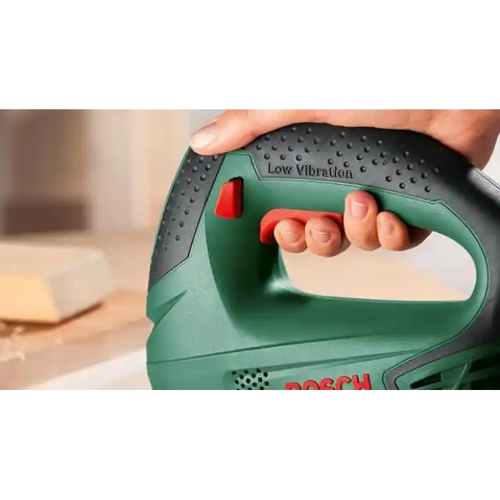 Bosch Home and Garden PST 700 Elektrikli Dekupaj Testeresi, 500 Watt, Taşıma Çantalı, Renk: Yeşil / Siyah, Dakikada 3000 devir, Hava üfleme fonksiyonu