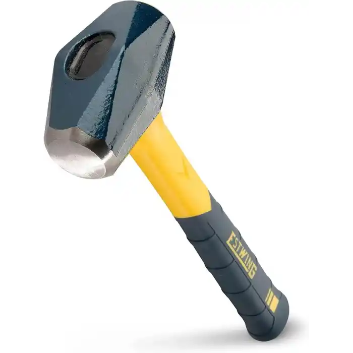 ESTWING Sure Strike Delme/Çatlak Çekiç - Fiberglas Kulplu ve Kaymaz Minder Kavramalı 2LB Kızak - MRF2LB