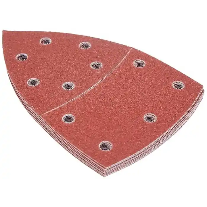 Bosch Accessories Zımpara Kağıdı (Çoklu Zımpara Makinesi için, Farklı Malzemeler, 10 Adet, 102 x 62/93 mm, Granülasyon 120)