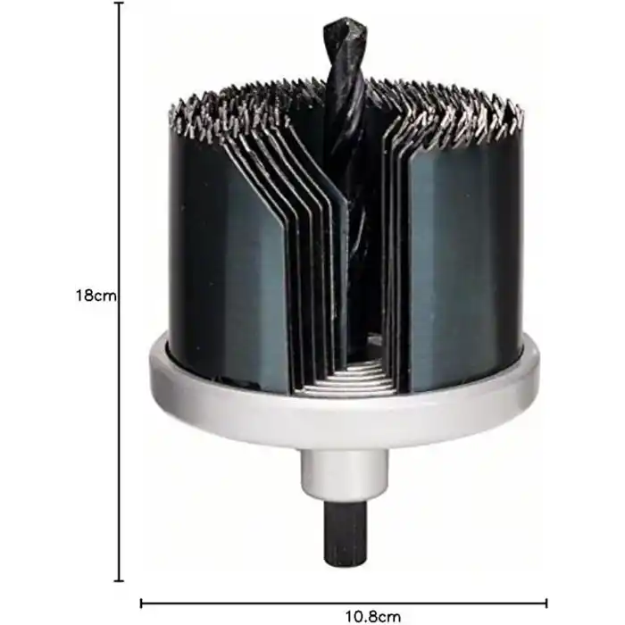 Bosch Professional Accessories Delik Açma Testeresi Seti, Yeşil, 7 Adet