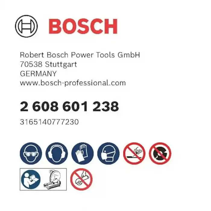 Bosch 2608601238 ayırma diski düz Expert for Metal A 30 T BF 355 mm 2,8 mm