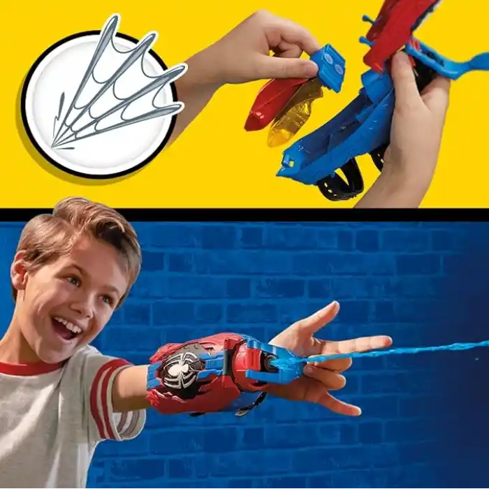 Marvel Spiderman Ağ ve Su Fırlatıcı Yedek Paket, Oyuncak