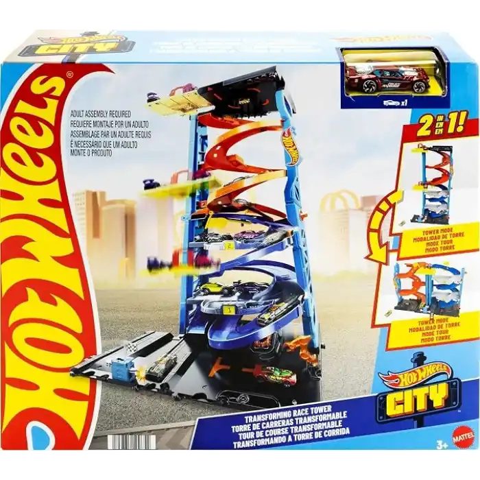Hot Wheels® Heyecanlı Yarış Kulesi