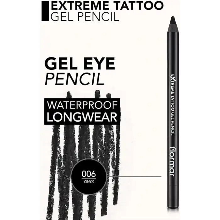Extreme Tattoo Yüksek Pigmentli & Mat Bitişli Jel Göz Kalemi