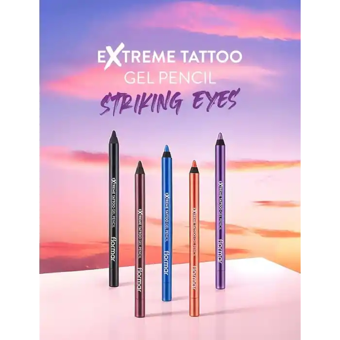 Extreme Tattoo Yüksek Pigmentli & Mat Bitişli Jel Göz Kalemi