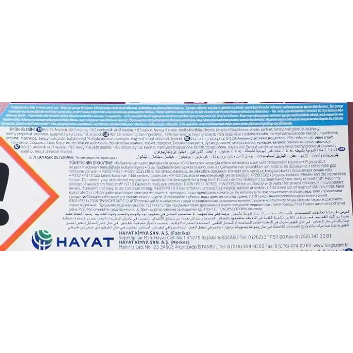Bingo Sıvı Çamaşır Deterjan Bakım Onaran Bakım 3000 ml 50 Yıkama