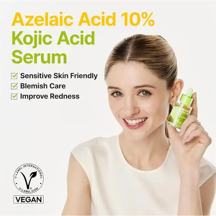 Purito Azelaic Acid 10% Kojic Acid Tea Tree Serum | Akne Karşıtı Leke Görünümü Dengeleyici Serum 30 ml