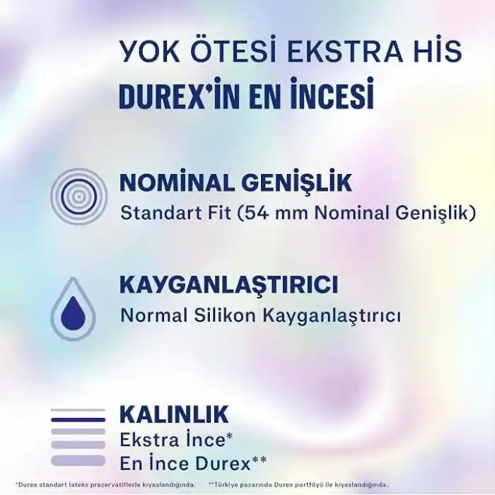 Durex Chill Karma Prezervatif, 20Li 1 Paket (1 x 20 Adet), Düz, Kokusuz, Lateks