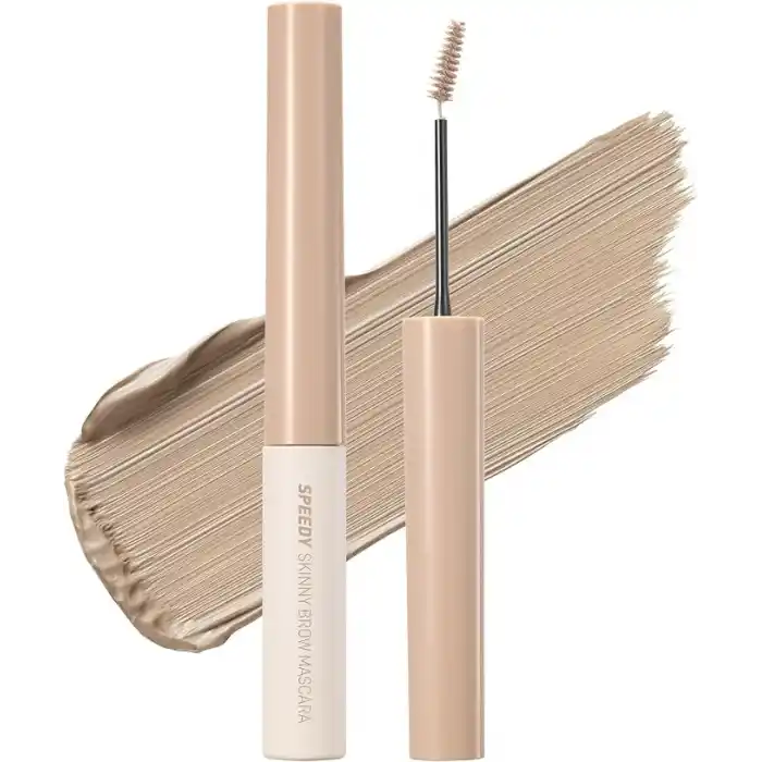 Peripera Renklendirici ve Sabitleyici Kaş Maskarası Speedy Skinny Brow Mascara 09 Milky Ash