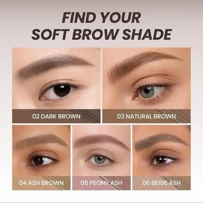 Peripera Renklendirici ve Sabitleyici Kaş Maskarası Speedy Skinny Brow Mascara 09 Milky Ash