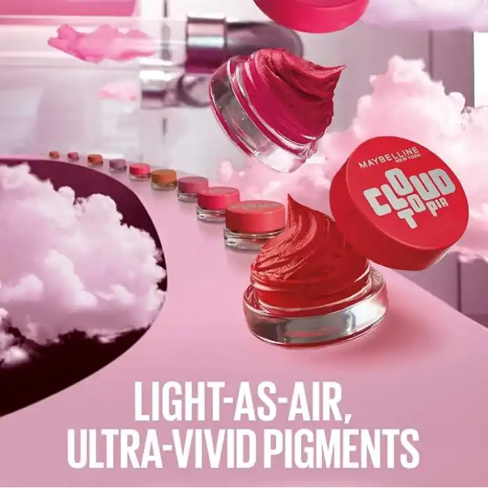 Maybelline New York Cloudtopia Köpük Dokulu Mat Allık 08 Enchanted Mauve