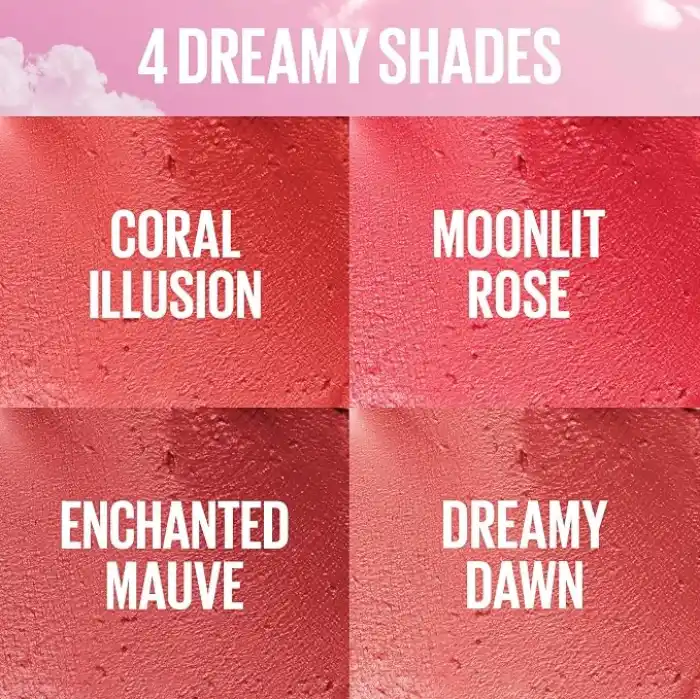 Maybelline New York Cloudtopia Köpük Dokulu Mat Allık 08 Enchanted Mauve