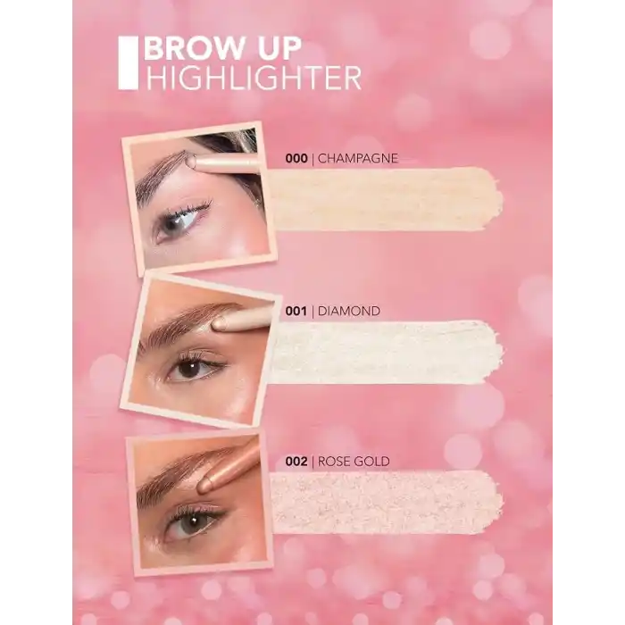 Flormar Asansörlü Aydınlatıcı Kaş Kalemi Gümüş -brow Up Highlighter Pencil-001 Diamond-8682536072434